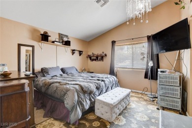 Charming single story home nestled in a quiet cul-de-sac with on Los Prados Golf Course in Nevada - for sale on GolfHomes.com, golf home, golf lot