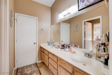 Charming single story home nestled in a quiet cul-de-sac with on Los Prados Golf Course in Nevada - for sale on GolfHomes.com, golf home, golf lot