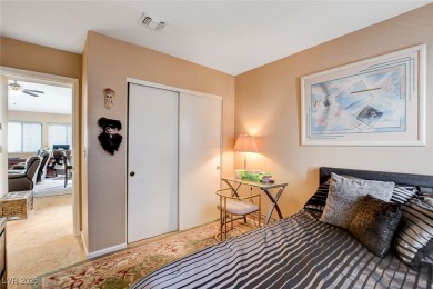 Charming single story home nestled in a quiet cul-de-sac with on Los Prados Golf Course in Nevada - for sale on GolfHomes.com, golf home, golf lot