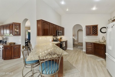 Updated 2BR, 2.5BA expanded Palacia model close to the clubhouse on Oakwood Golf Club  in Arizona - for sale on GolfHomes.com, golf home, golf lot