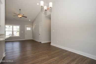 Your dream home is nearing completion in the charming, gated on Harbour Point Golf Club in North Carolina - for sale on GolfHomes.com, golf home, golf lot