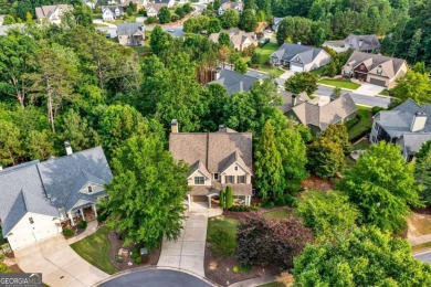 Welcome to your dream home tucked on a serene cul-de-sac lot in on The Highlands Course at Lake Arrowhead in Georgia - for sale on GolfHomes.com, golf home, golf lot