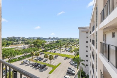 Step into this lower penthouse condo where vintage charm meets on Palm-Aire Country Club and Resort - Palms in Florida - for sale on GolfHomes.com, golf home, golf lot