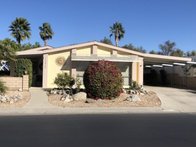 This well-maintained 1,728 sq ft home offers two bedrooms, two on Palm Desert Greens Country Club in California - for sale on GolfHomes.com, golf home, golf lot