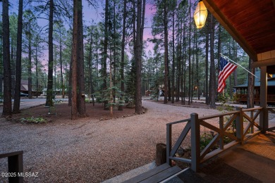 Escape to the pines in this 3 bed, 2.5 bath mountain retreat in on Pinetop Lakes Country Club in Arizona - for sale on GolfHomes.com, golf home, golf lot