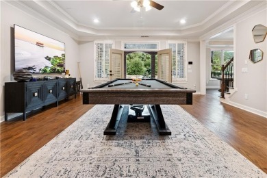 Privately tucked behind a long, tree-lined driveway and greeted on Chateau Elan Golf Club  in Georgia - for sale on GolfHomes.com, golf home, golf lot