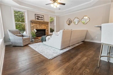 Privately tucked behind a long, tree-lined driveway and greeted on Chateau Elan Golf Club  in Georgia - for sale on GolfHomes.com, golf home, golf lot