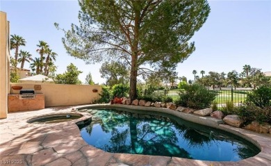 Spectacular golf and mountain views await at this amazing home on Canyon Gate Country Club in Nevada - for sale on GolfHomes.com, golf home, golf lot