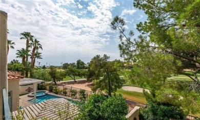 Spectacular golf and mountain views await at this amazing home on Canyon Gate Country Club in Nevada - for sale on GolfHomes.com, golf home, golf lot
