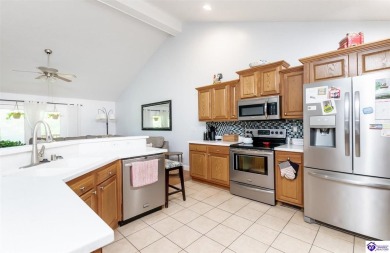 Discover comfort and style in this spacious 3-bedroom on Hillcrest Country Club in Kentucky - for sale on GolfHomes.com, golf home, golf lot