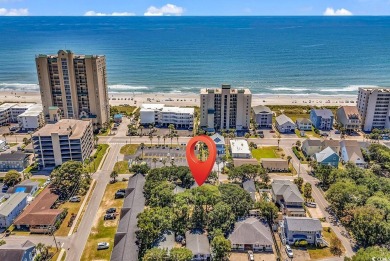 Adorable beach cottage situated just one short block (450 feet) on Beachwood Golf Club in South Carolina - for sale on GolfHomes.com, golf home, golf lot