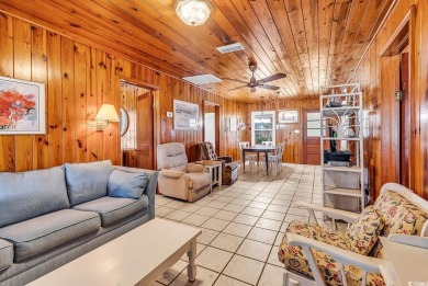Adorable beach cottage situated just one short block (450 feet) on Beachwood Golf Club in South Carolina - for sale on GolfHomes.com, golf home, golf lot