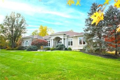 This stunning 6400 SF ranch is a dream home in the exclusive TPC on TPC Rivers Bend in Ohio - for sale on GolfHomes.com, golf home, golf lot