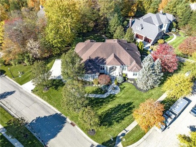 This stunning 6400 SF ranch is a dream home in the exclusive TPC on TPC Rivers Bend in Ohio - for sale on GolfHomes.com, golf home, golf lot