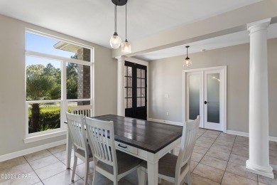 Nestled on an oversized lot, this single-level brick home in on Santa Rosa Golf and Beach Club in Florida - for sale on GolfHomes.com, golf home, golf lot