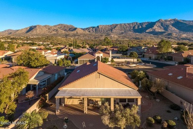 Indulge in refined resort-style living within the prestigious on Saddlebrooke Golf Course in Arizona - for sale on GolfHomes.com, golf home, golf lot