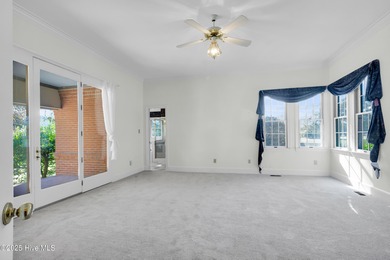 Discover timeless elegance in this custom brick home nestled in on Emerald Golf Club in North Carolina - for sale on GolfHomes.com, golf home, golf lot