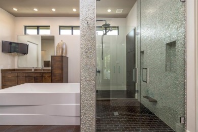 This custom-built contemporary masterpiece exudes refined on Mira Vista Country Club in Texas - for sale on GolfHomes.com, golf home, golf lot