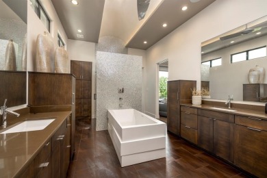 This custom-built contemporary masterpiece exudes refined on Mira Vista Country Club in Texas - for sale on GolfHomes.com, golf home, golf lot