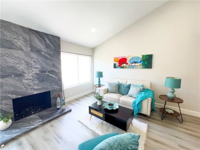 Fall in love with this stylish mid-century modern home featuring on Recreation Park Golf Course 18 in California - for sale on GolfHomes.com, golf home, golf lot