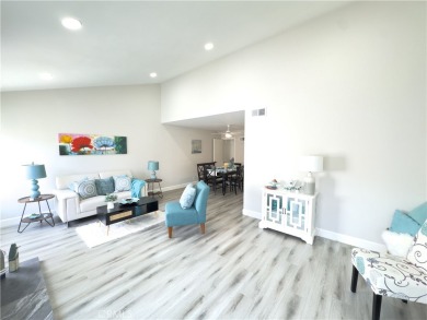 Fall in love with this stylish mid-century modern home featuring on Recreation Park Golf Course 18 in California - for sale on GolfHomes.com, golf home, golf lot