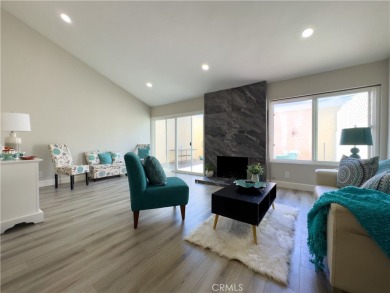 Fall in love with this stylish mid-century modern home featuring on Recreation Park Golf Course 18 in California - for sale on GolfHomes.com, golf home, golf lot