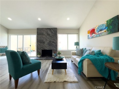 Fall in love with this stylish mid-century modern home featuring on Recreation Park Golf Course 18 in California - for sale on GolfHomes.com, golf home, golf lot