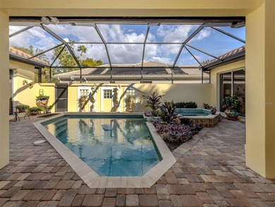 Exceptional courtyard home providing a refined blend of comfort on The Venice Golf and Country Club in Florida - for sale on GolfHomes.com, golf home, golf lot