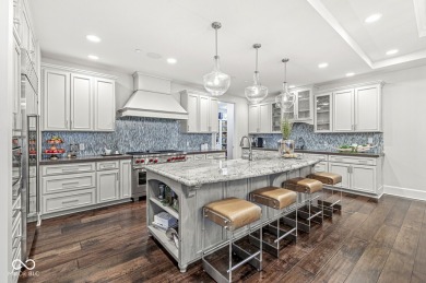 Step into a world of elegance with this stunning Carmel on Mohawk Hills Golf Club in Indiana - for sale on GolfHomes.com, golf home, golf lot