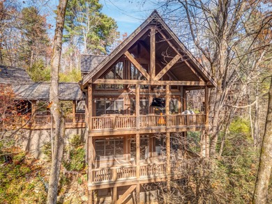 Minutes from Lake Toxaway Country Club, the marina, and the on Lake Toxaway Country Club in North Carolina - for sale on GolfHomes.com, golf home, golf lot