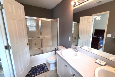 Sought after floorplan of 3 beds, 2.5 baths with a single car on Hedingham Golf and Athletic Club in North Carolina - for sale on GolfHomes.com, golf home, golf lot