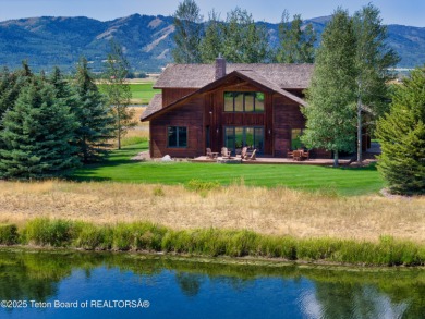 Enjoy this perfectly sized home with open space living 2,814 sq on Teton Springs Resort and Club in Idaho - for sale on GolfHomes.com, golf home, golf lot