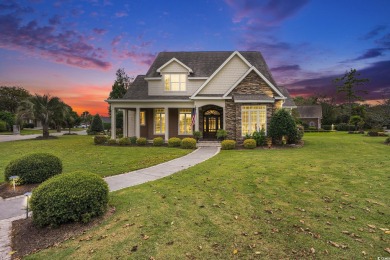 This custom-built 4-bedroom, 4.5-bathroom home sits on a corner on Long Bay Club in South Carolina - for sale on GolfHomes.com, golf home, golf lot