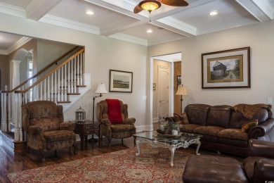 This custom-built 4-bedroom, 4.5-bathroom home sits on a corner on Long Bay Club in South Carolina - for sale on GolfHomes.com, golf home, golf lot