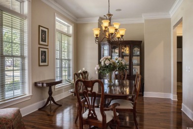 This custom-built 4-bedroom, 4.5-bathroom home sits on a corner on Long Bay Club in South Carolina - for sale on GolfHomes.com, golf home, golf lot