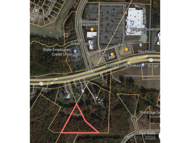 9.1 Acres High Visibility, located across Hwy 24/27 from Walmart on Red Bridge Golf and Country Club in North Carolina - for sale on GolfHomes.com, golf home, golf lot