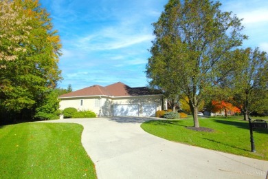 This stunning ranch is a dream home in the exclusive TPC golf on TPC Rivers Bend in Ohio - for sale on GolfHomes.com, golf home, golf lot