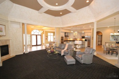 This stunning ranch is a dream home in the exclusive TPC golf on TPC Rivers Bend in Ohio - for sale on GolfHomes.com, golf home, golf lot