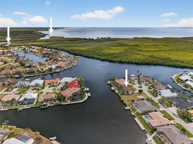 BEST INTERSECTING CANAL VIEWS IN PUNTA GORDA ISLES! BEAUTIFUL 3 on Saint Andrews South Golf Club in Florida - for sale on GolfHomes.com, golf home, golf lot