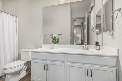 Welcome to Estrella Mountain living at its finest-a former model on Estrella Mountain Ranch Golf Course in Arizona - for sale on GolfHomes.com, golf home, golf lot