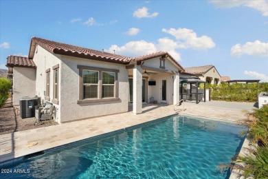 CORNER LOT, GOLF COURSE VIEW, POOL, PERGOLA, BBQ ISLAND! This on Verrado Golf Club - Victory in Arizona - for sale on GolfHomes.com, golf home, golf lot