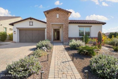 CORNER LOT, GOLF COURSE VIEW, POOL, PERGOLA, BBQ ISLAND! This on Verrado Golf Club - Victory in Arizona - for sale on GolfHomes.com, golf home, golf lot