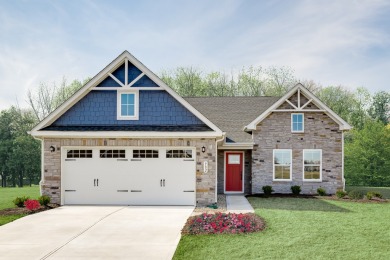 Welcome home to the Dominica Spring at Timbergate, the only new on Timbergate Golf Course in Indiana - for sale on GolfHomes.com, golf home, golf lot