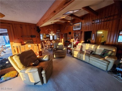 This spectacular Lake View Cabin is located in the Heart of on Pleasant Hill Golf Course in Ohio - for sale on GolfHomes.com, golf home, golf lot