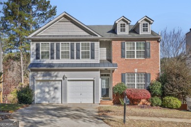 Brand New Roof 2025! Welcome to your dream home, where comfort on Collins Hill Golf Club in Georgia - for sale on GolfHomes.com, golf home, golf lot