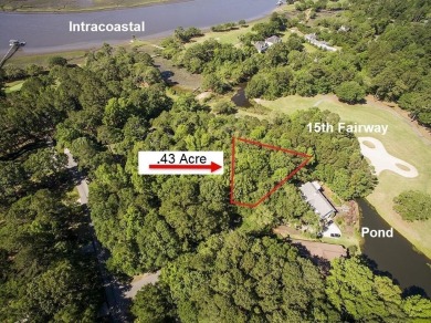 ONLY Lot Available in Stono Ferry -- POND, GOLF COURSE & SUNSET on The Links at Stono Ferry in South Carolina - for sale on GolfHomes.com, golf home, golf lot