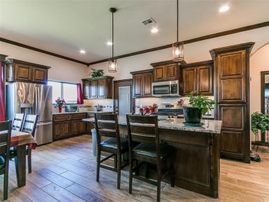 Look at this beautiful, well-maintained, one owner home on a on Lakeside Golf Course in Oklahoma - for sale on GolfHomes.com, golf home, golf lot