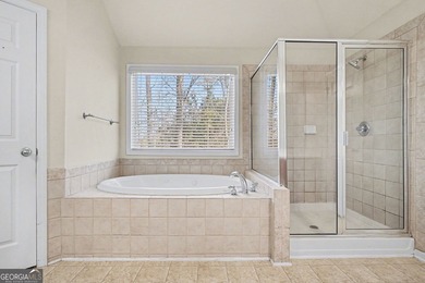 Beautiful 4BR/2.5BA. The home is located around the Wolf Creek on Wolf Creek Golf Course in Georgia - for sale on GolfHomes.com, golf home, golf lot