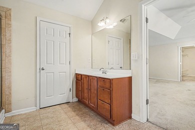 Beautiful 4BR/2.5BA. The home is located around the Wolf Creek on Wolf Creek Golf Course in Georgia - for sale on GolfHomes.com, golf home, golf lot