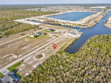 OVER-SIZED BUILDING SITE WITH DIRECT GULF ACCESS AND SOUTHERN on Burnt Store Golf Club in Florida - for sale on GolfHomes.com, golf home, golf lot
